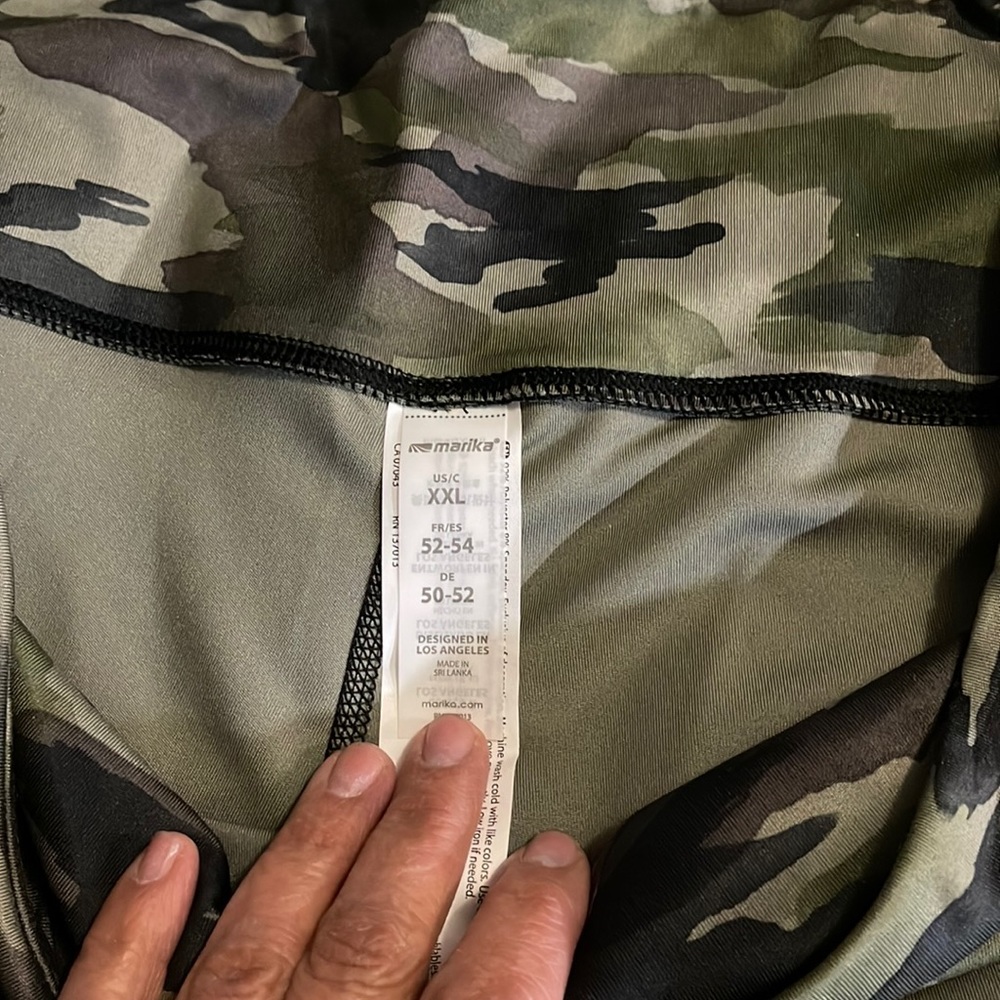 Marika camo leggings
